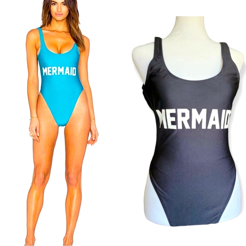 SEXY MERMAID ONE PIECE SWIMSUIT IN EXCELLENT CONDITION. SIZE MEDIUM/LRG